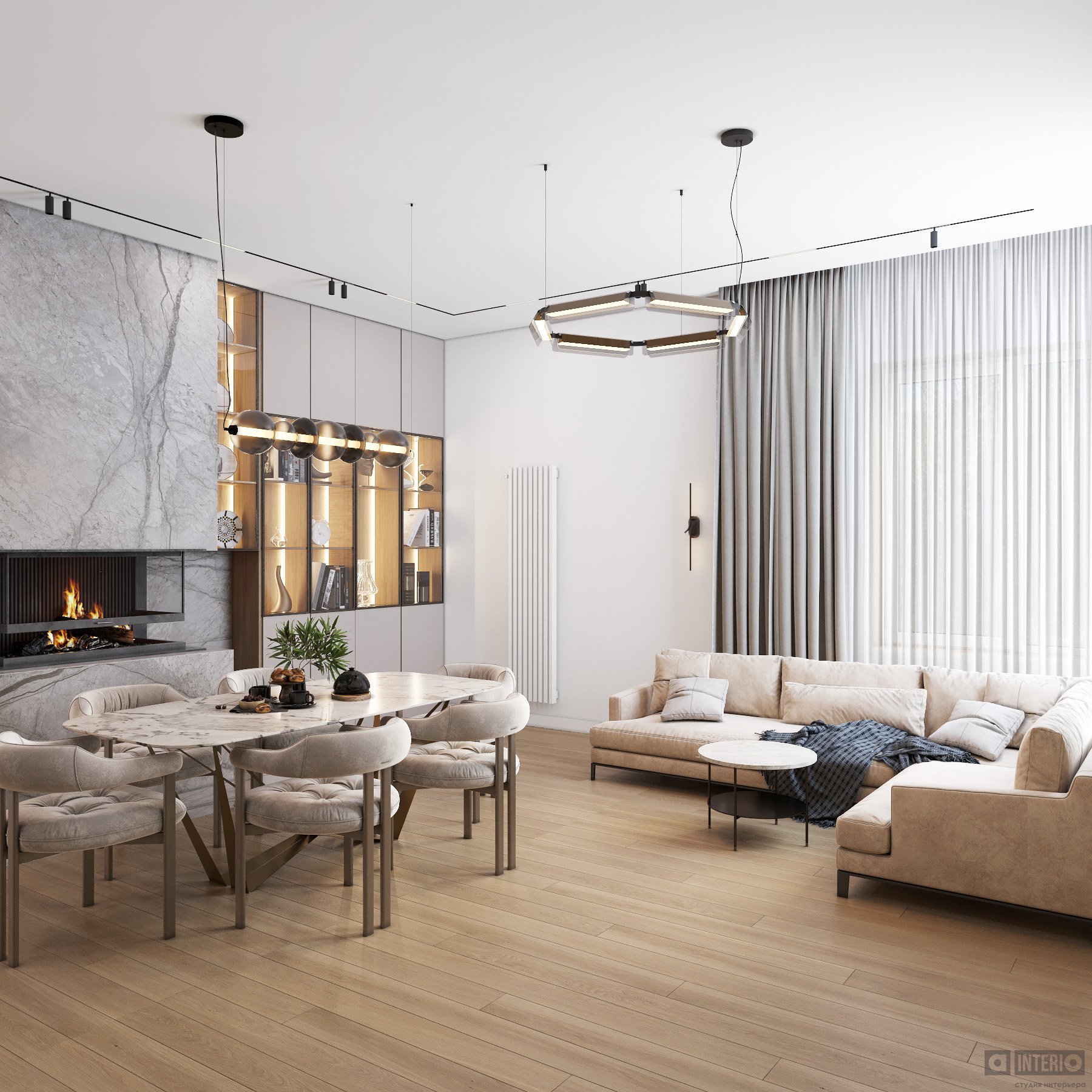 Квартира на ул. Уютная (137,56 м. кв.)